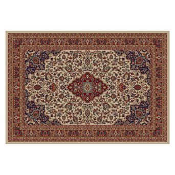 Merinos Heriz Floral Scroll Rug