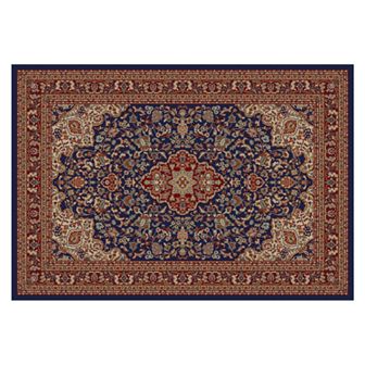 Merinos Heriz Floral Scroll Rug