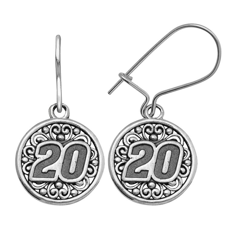 Insignia Collection NASCAR Matt Kenseth Stainless Steel 20 Drop Earrin