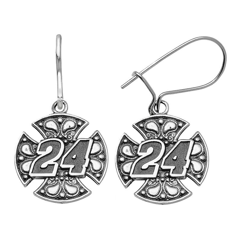Insignia Collection NASCAR Jeff Gordon Stainless Steel 24 Maltese Cros