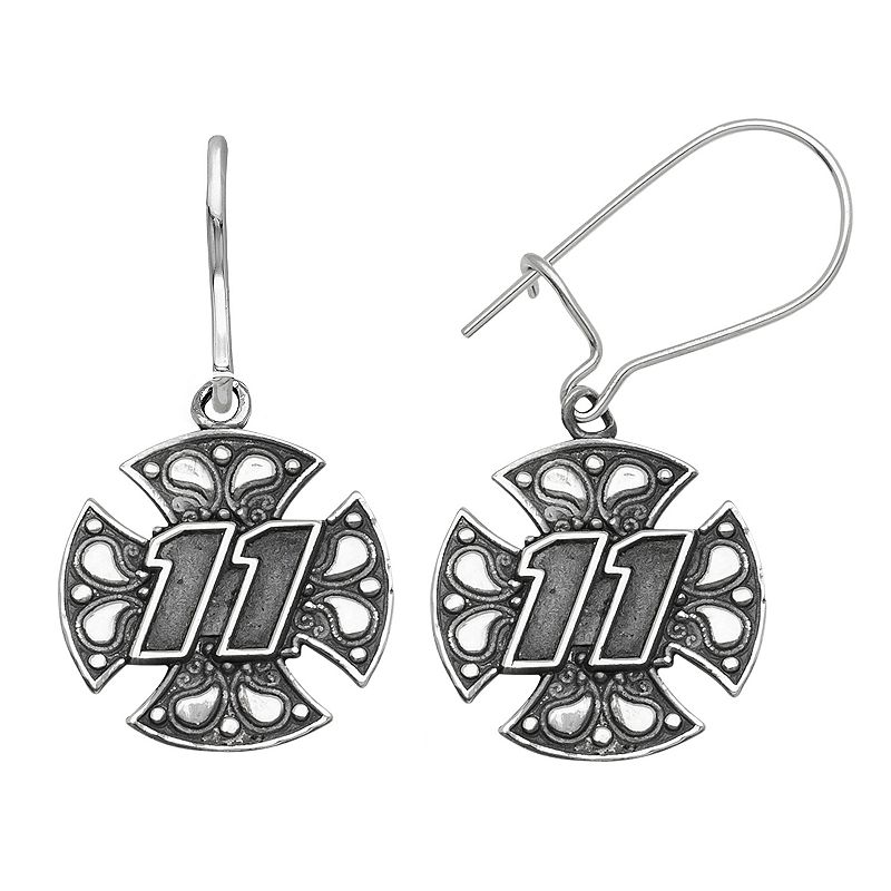 Insignia Collection NASCAR Denny Hamlin Stainless Steel 11 Maltese Cro
