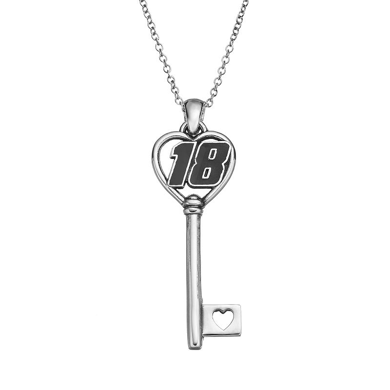 Insignia Collection NASCAR Kyle Busch 18 Stainless Steel Key Pendant N