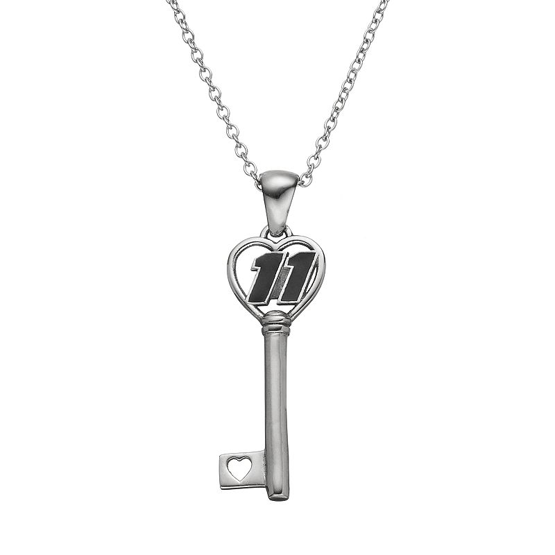Insignia Collection NASCAR Denny Hamlin 11 Stainless Steel Key Pendant
