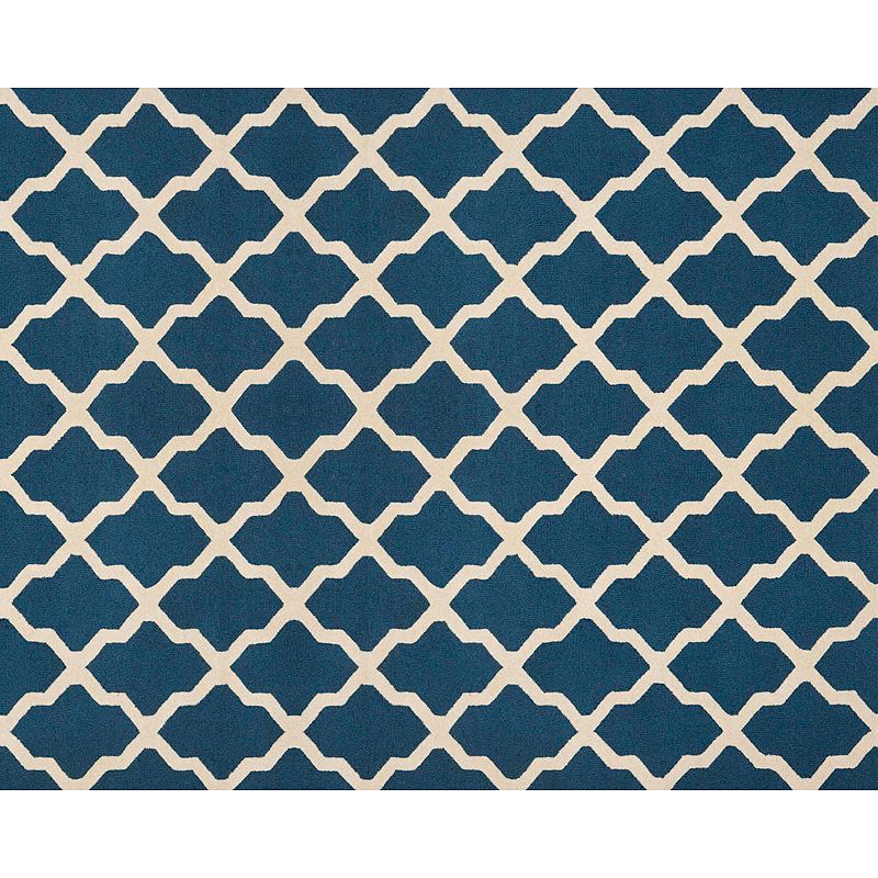 Safavieh Cambridge Lattice Wool Rug, Blue, 8X10 Ft