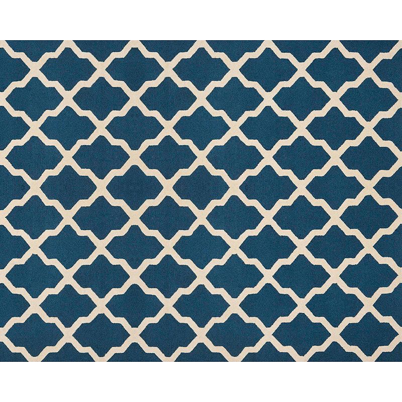 Safavieh Cambridge Lattice Wool Rug, Blue, 8X10 Ft