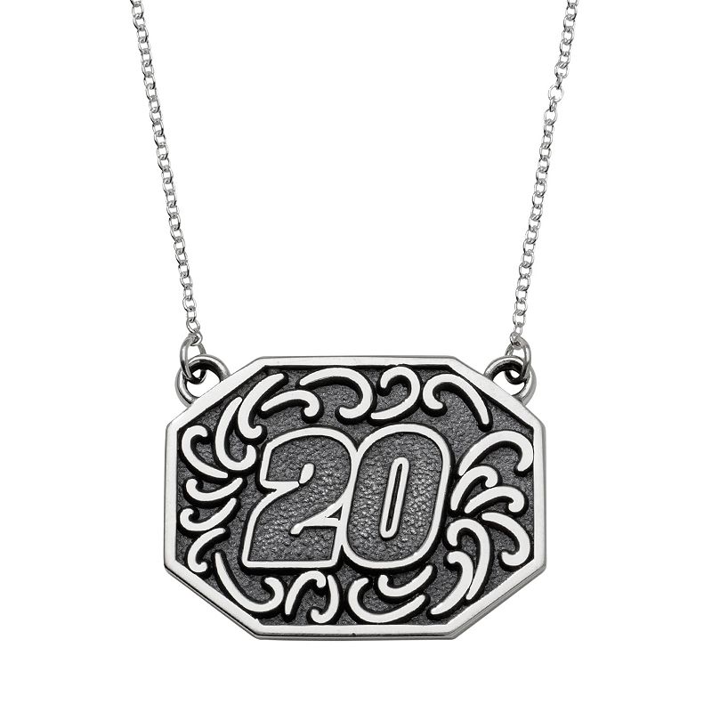 Insignia Collection NASCAR Matt Kenseth Stainless Steel 20 Pendant, Wo