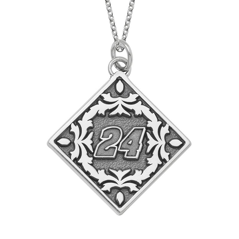 Insignia Collection NASCAR Jeff Gordon 24 Stainless Steel Pendant Neck