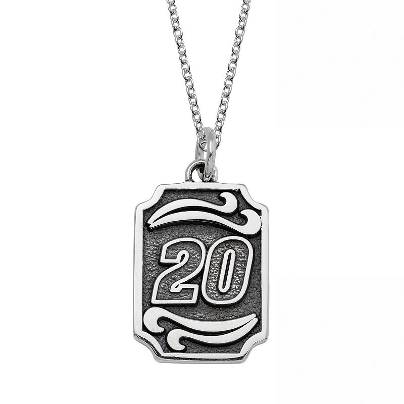 Insignia Collection NASCAR Matt Kenseth Stainless Steel 20 Pendant, Wo