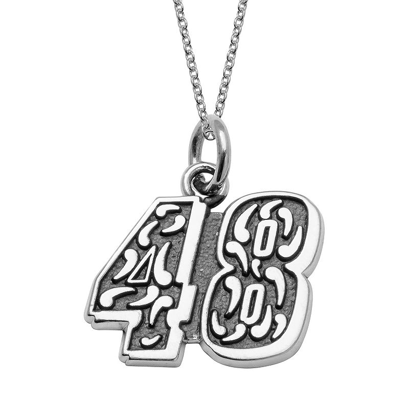 Insignia Collection NASCAR Jimmie Johnson 48 Stainless Steel Pendant N