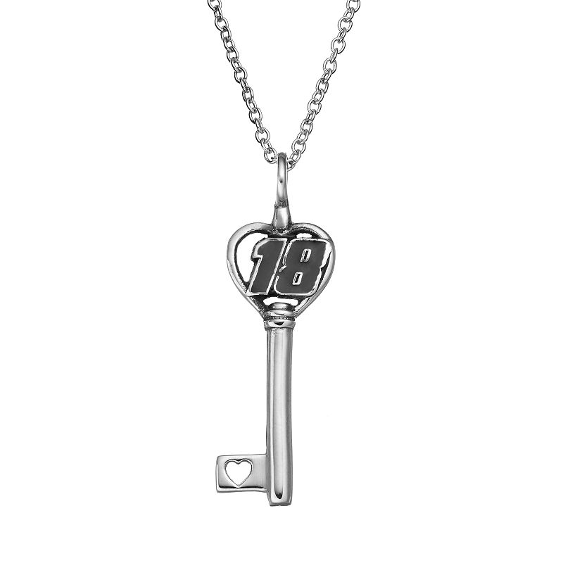 Insignia Collection NASCAR Kyle Busch 18 Stainless Steel Key Pendant N