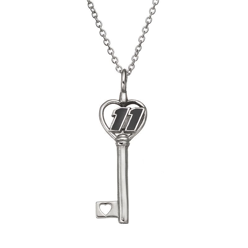 Insignia Collection NASCAR Denny Hamlin 11 Stainless Steel Key Pendant