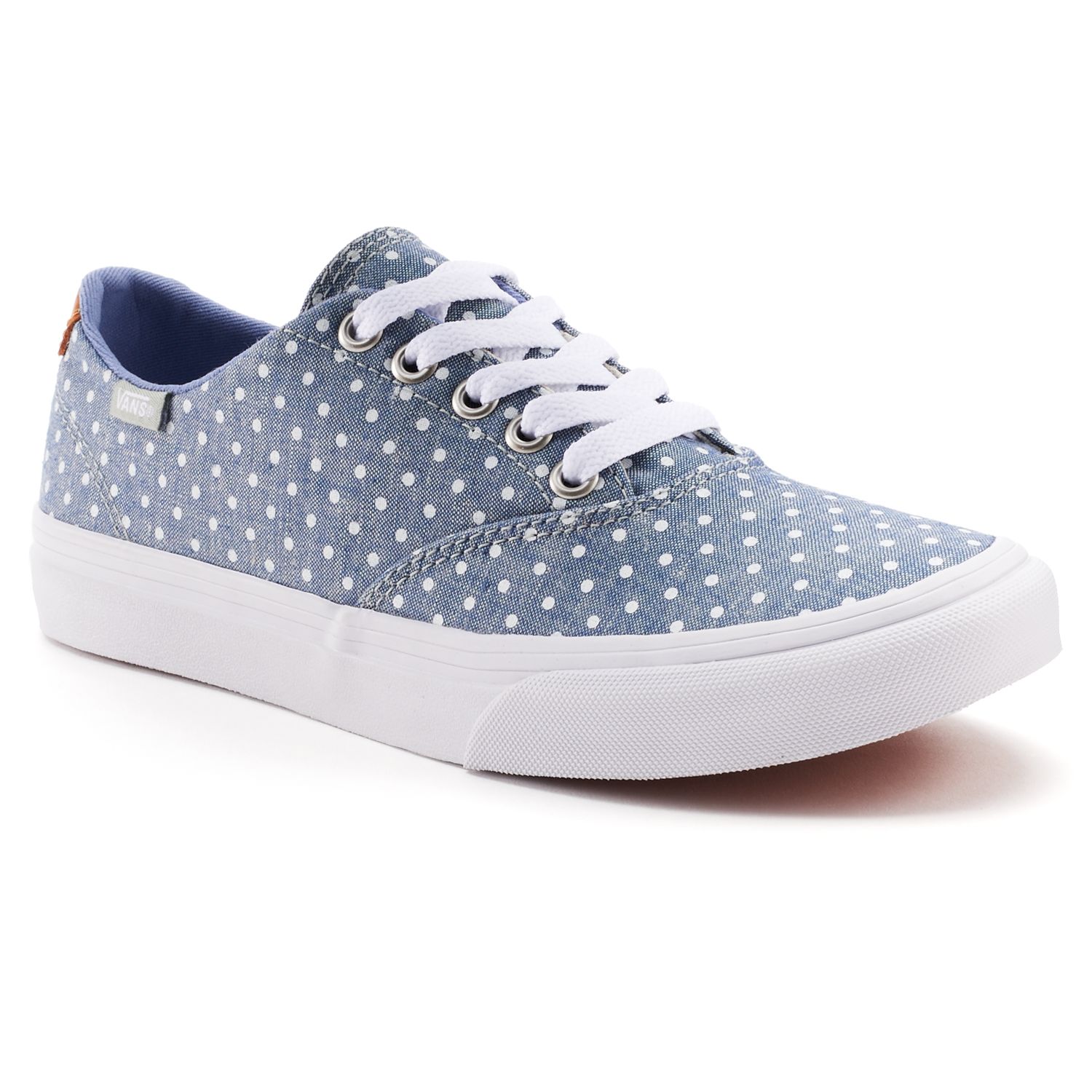 polka dot high top vans