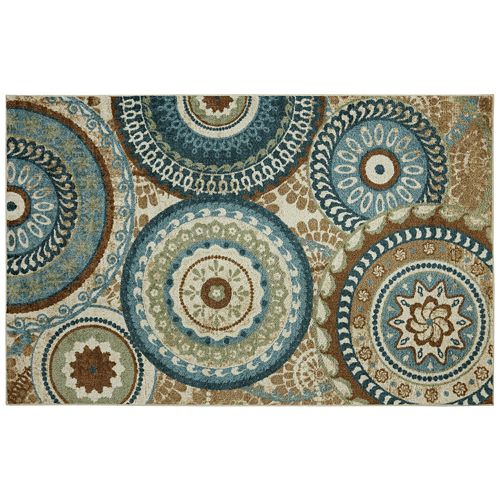 Mohawk® Home Forest Suzani Medallion Indoor Outdoor Rug