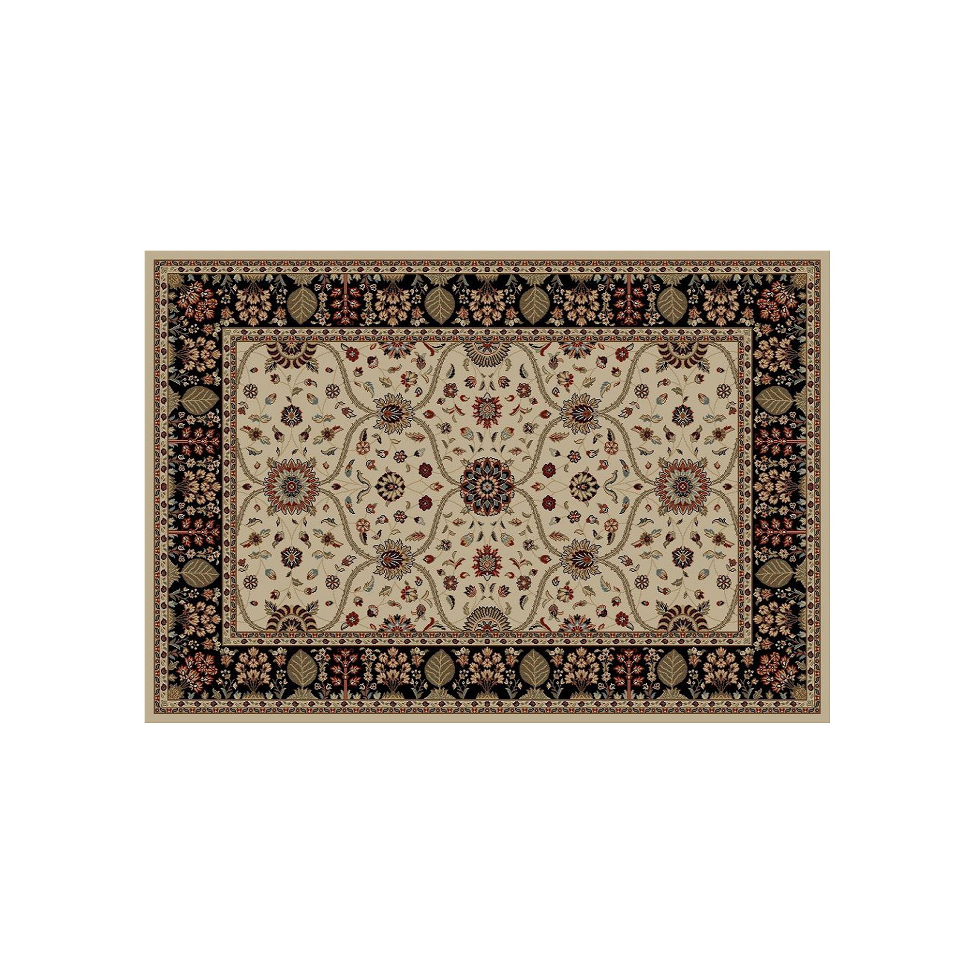 Merinos Voysey Floral Rug, Ivory