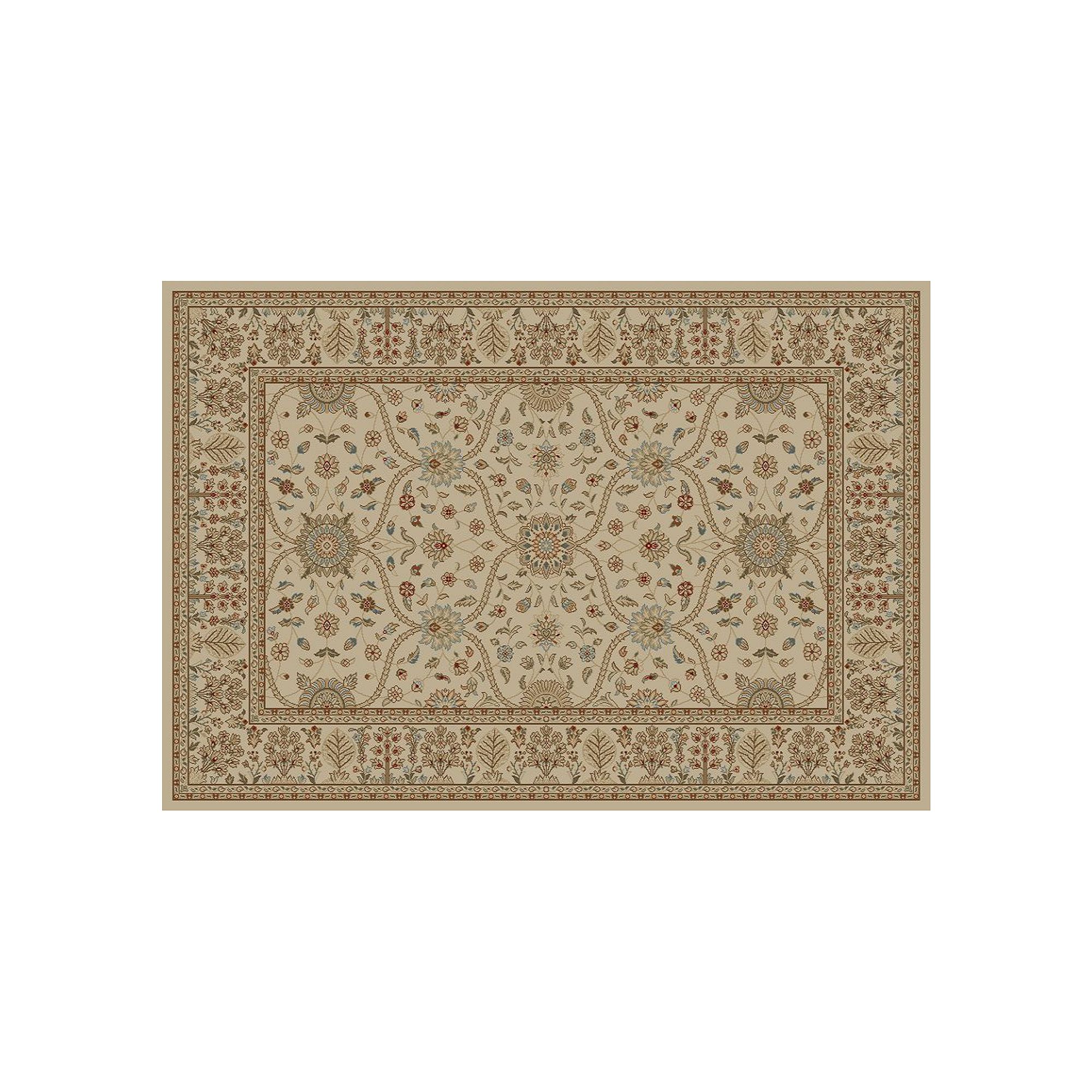 Merinos Voysey Floral Rug, Ivory Tone