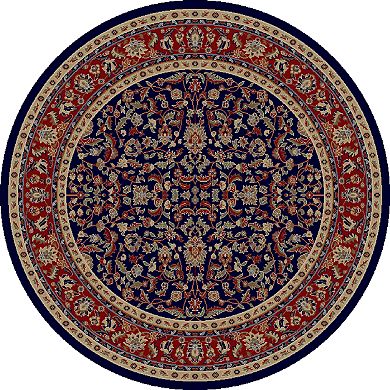 Merinos Kashan Floral Framed Rug