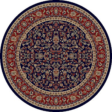 Merinos Kashan Floral Framed Rug