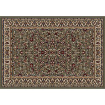 Merinos Kashan Floral Framed Rug