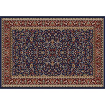 Merinos Kashan Floral Framed Rug