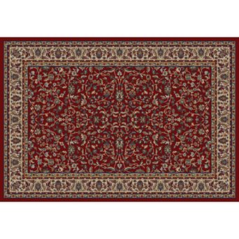 Merinos Kashan Floral Framed Rug