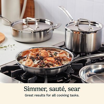 Cuisinart® Multiclad Pro Tri-Ply Stainless 12pc Cookware Set