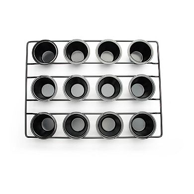 Fox Run 12-Cup Nonstick Mini Popover Pan