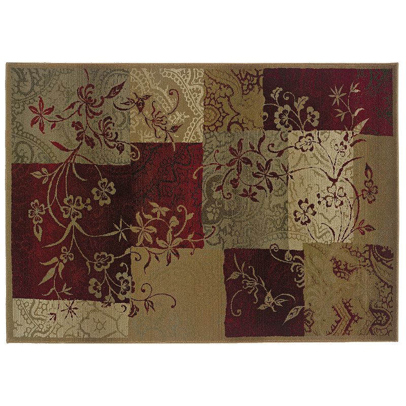 Gideon Floral Rug, Multicolor, 8X11 Ft