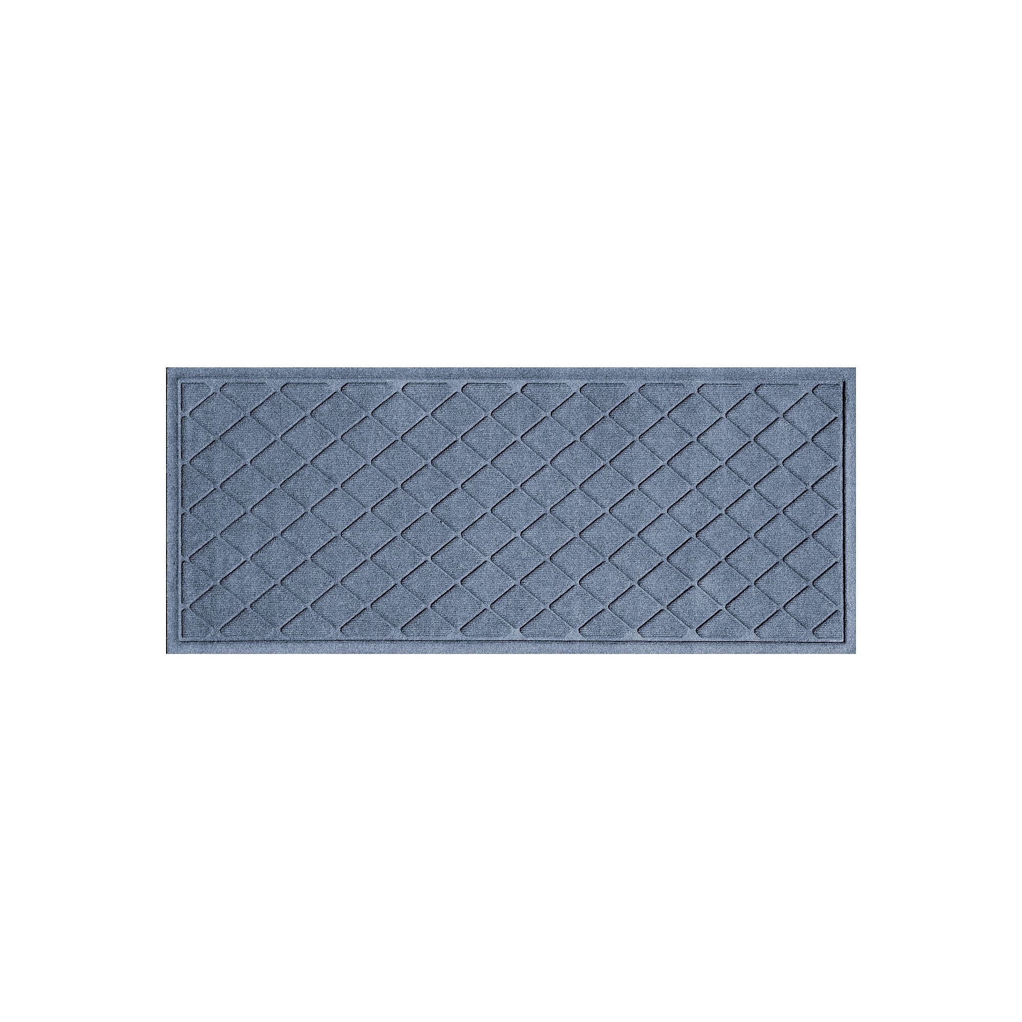 Waterhog Argyle Indoor Outdoor Mat, Bluestone