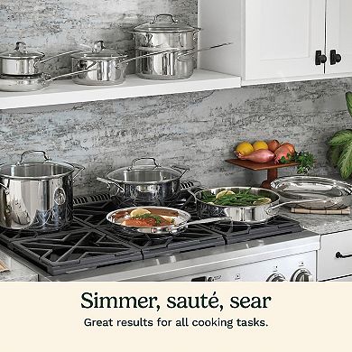 Cuisinart 17-pc. Chef's Classic Stainless Steel Cookware Set