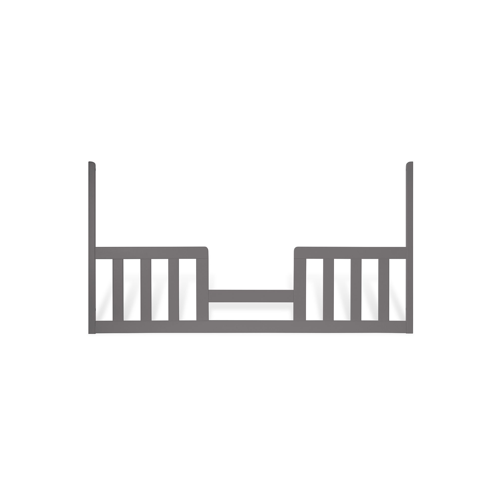Child Craft London Stationary Crib Toddler Guard Rail, Gray
