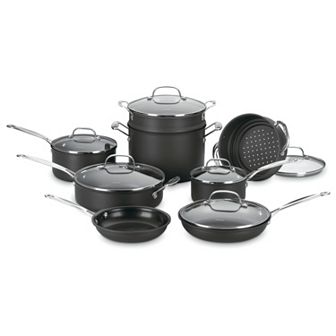 Cuisinart® 14 pc Chef's Classic Hard-Anodized Nonstick Cookware Set