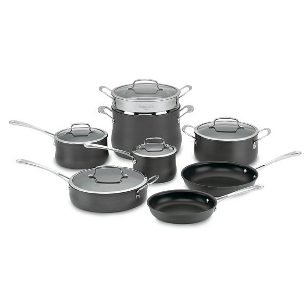 Technique Hard Anodized Nonstick 11-pc. Cookware Set CooksEssentials 