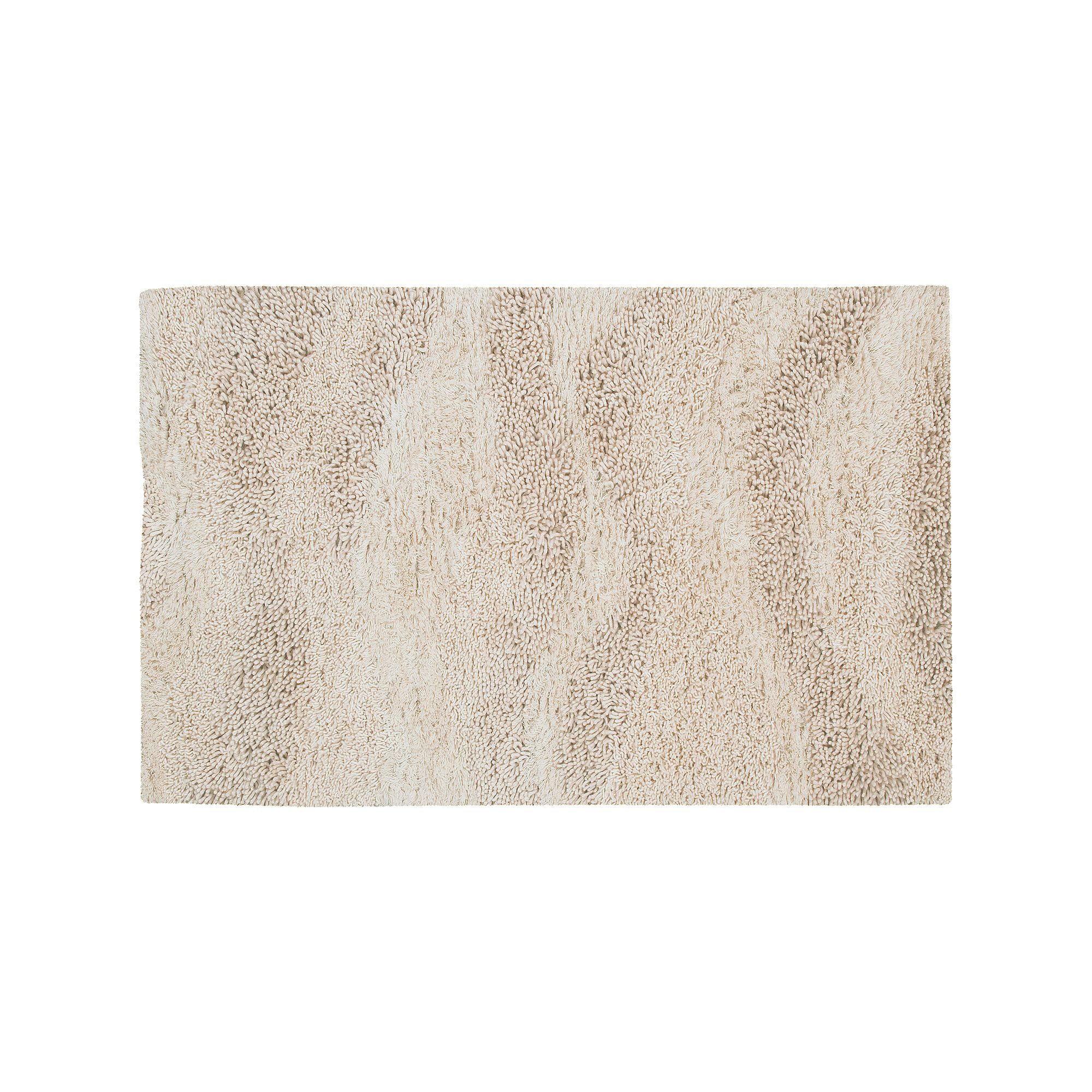 Artisan Weaver Sequim Shag Wool Rug, Ivory