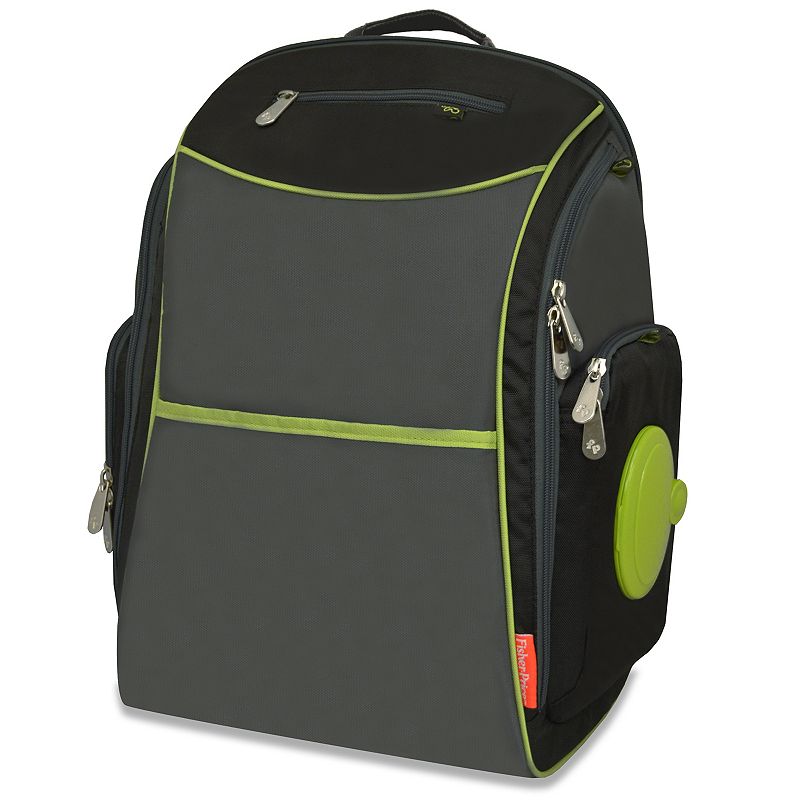 UPC 886252121829 product image for Fisher-Price Urban Backpack Diaper Bag, Grey | upcitemdb.com