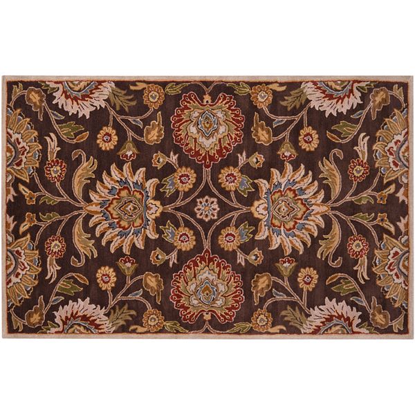Artisan Weaver Sarpy Floral Wool Rug