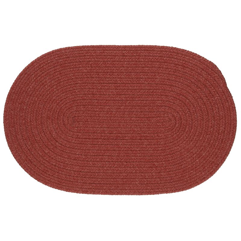 Colonial Mills Middletown Braided Reversible Rug, Pink, 5Ft Rnd