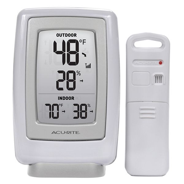 AcuRite Digital Wireless Indoor Outdoor Thermometer & Hygrometer