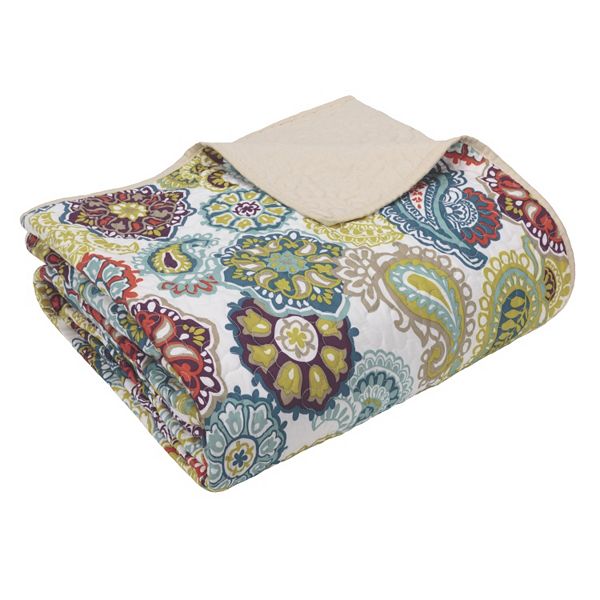 Mi Zone Asha Oversized Quilted Throw Blanket