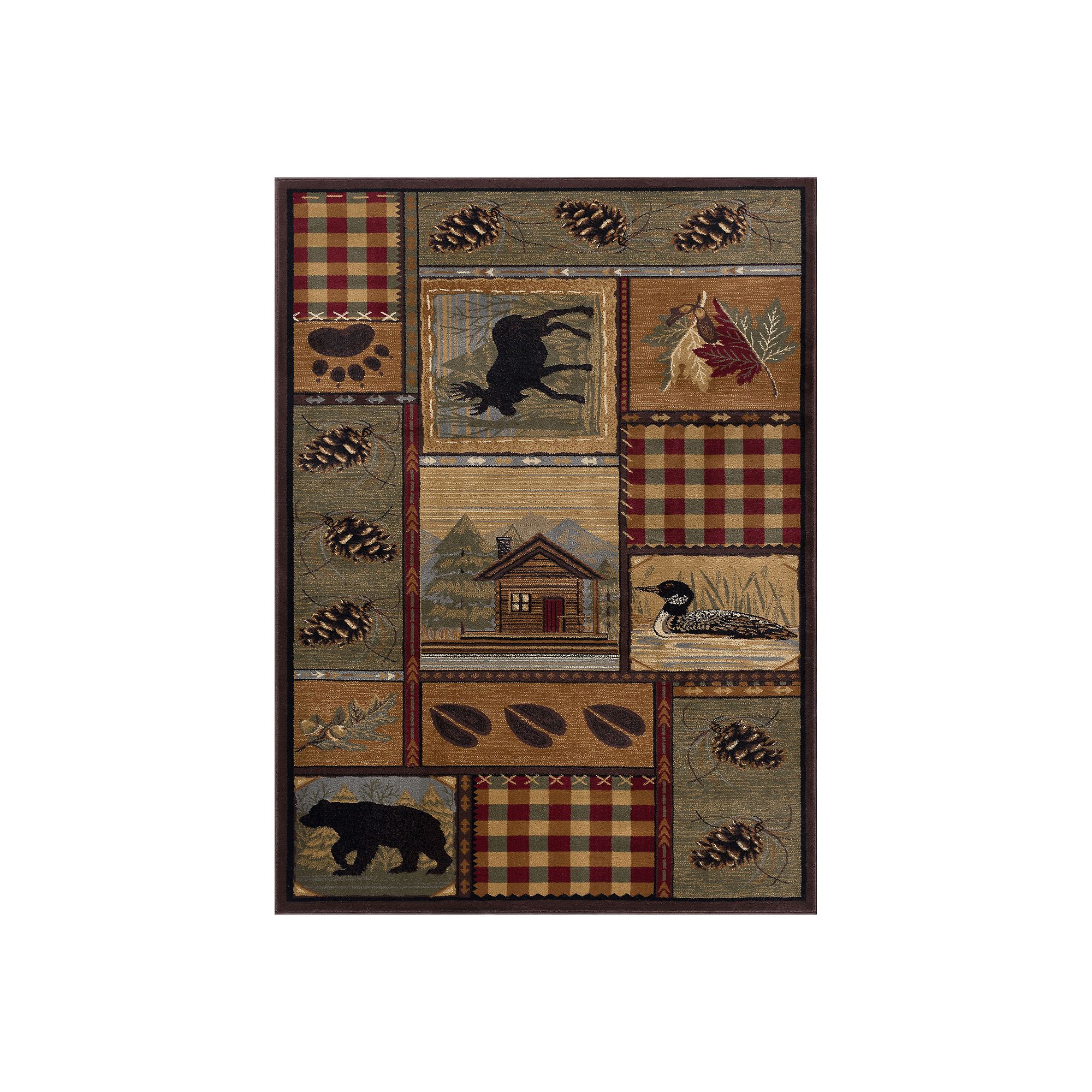 KHL Rugs Lodge Rug, Multi