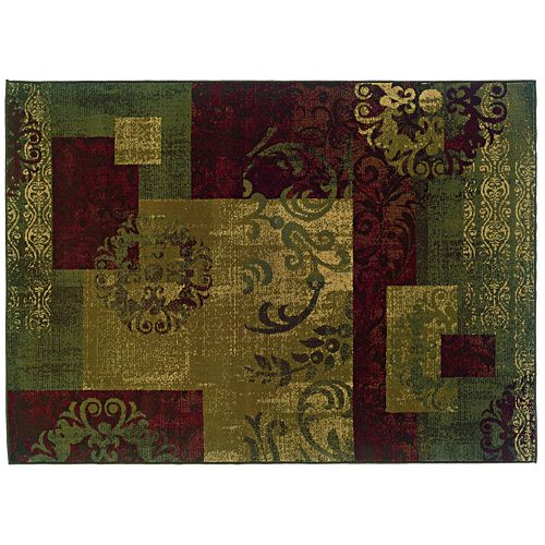 Oriental Weavers Tybee Geometric Scroll Rug