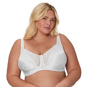 Playtex Secrets Bra: Signature Florals Full-Figure Bra 4422 - Women's