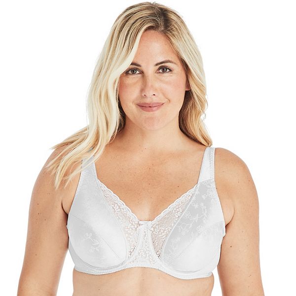Playtex Women's Secrets Undercover Slimming Underwire Bra, White  Jacquard,42DDD : : Clothing, Shoes & Accessories