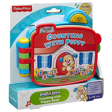 Fisher-Price Laugh & Learn Counting with Puppy Book