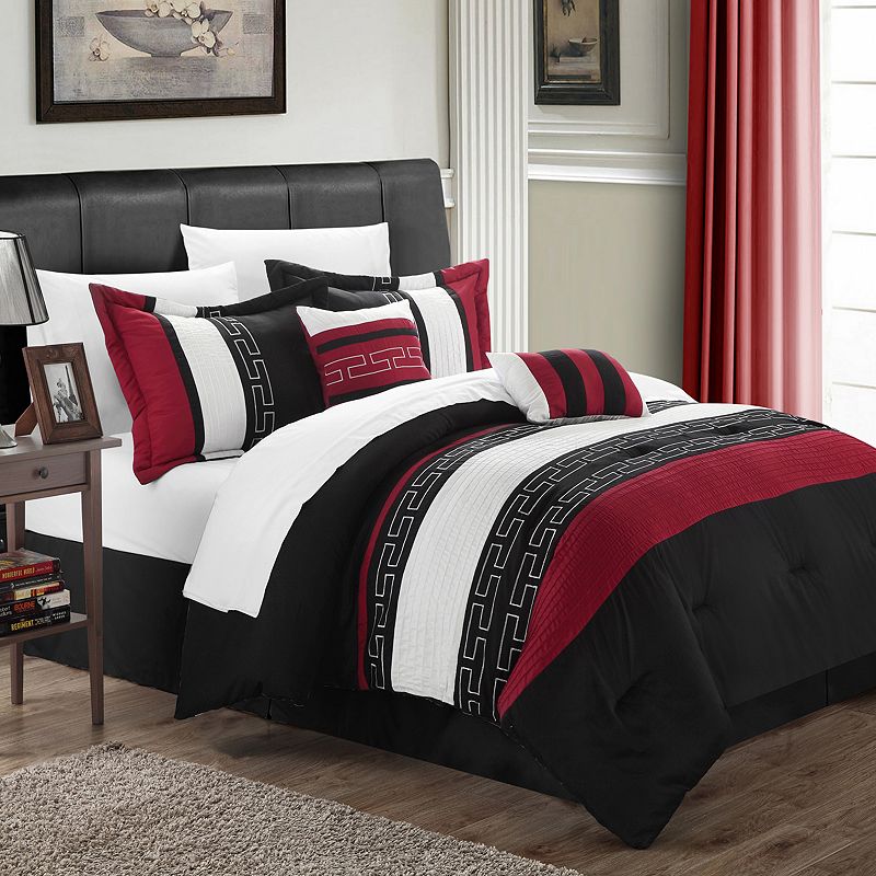 Carlton 6-pc. Comforter Set, Black, King