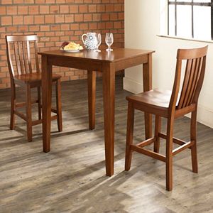 Crosley Furniture 3-piece Tapered Leg Dining Set