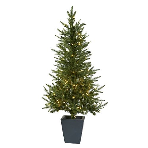 nearly natural 4.5-ft. Pre-Lit Artificial Christmas Tree
