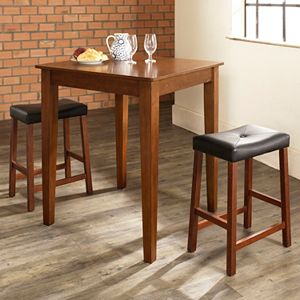 Crosley Furniture 3-piece Tapered Leg Dining Set