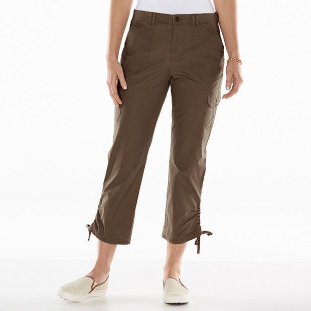 Womens cargo hot sale pants kohls