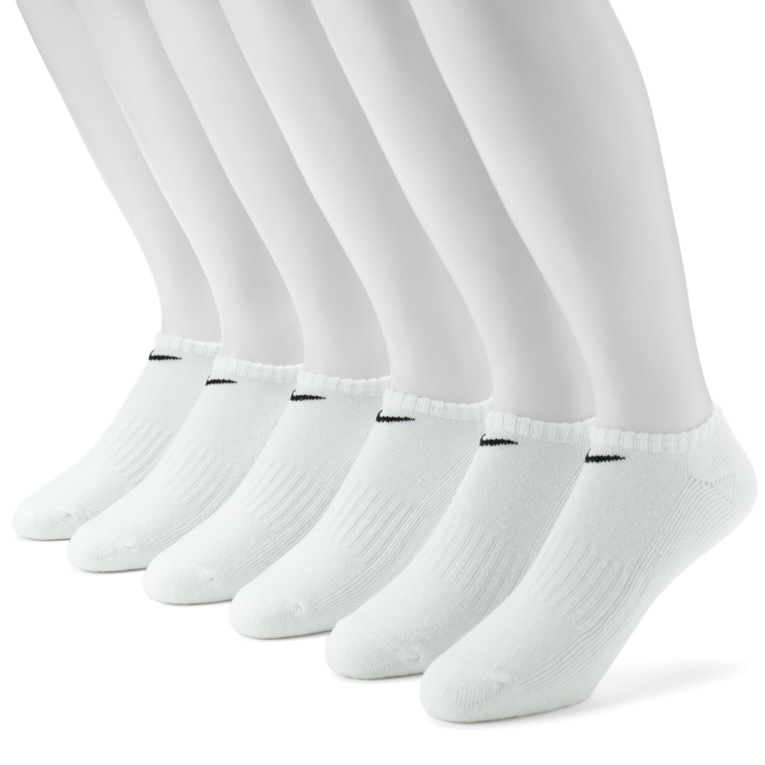 adidas 6 pk climalite no show performance socks