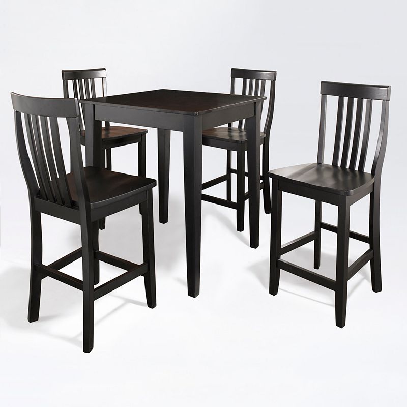 Crosley Furniture 5-piece Dining Set, Black